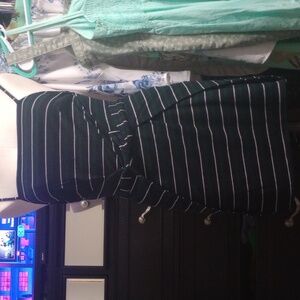 Olivaceous blue white and green stripped size S